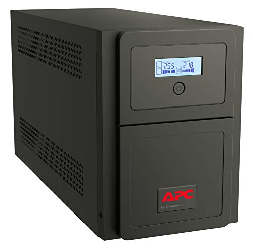 APC Easy UPS SMV SMV750CAI UPS AC 220/230/240V 525Watt 750VA 7Ah USB RS-232 output connectors 6