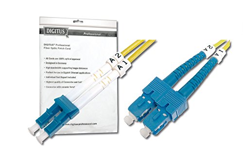 Digitus DK-2932-03 Câble de raccordement en fibre optique monomode LC a SC 3m Full Duplex