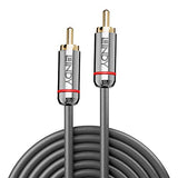 LINDY Cromo Line Audio Cable Digital Coaxial RCA-RCA M-M 1m anthrazit