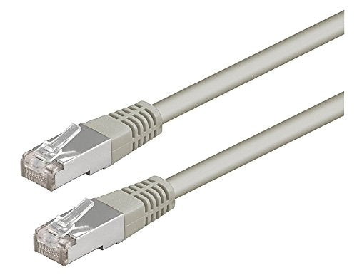 Cordon RJ45 catégorie 5e F/UTP gris CCA - 1 m