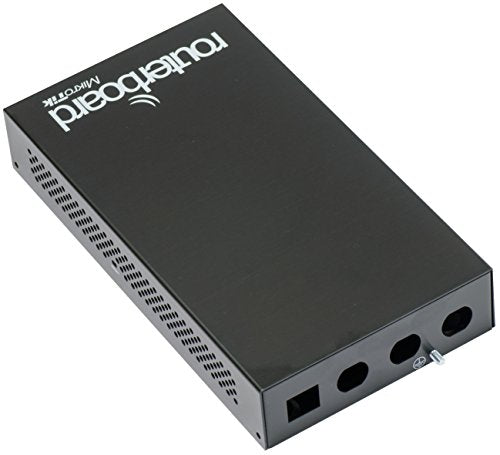 MikroTik CA433U Boîtier aluminium avec ports Ethernet, RS232, USB, LED pour RouterBoard RB433/RB433AH