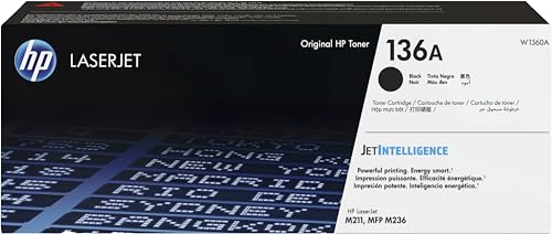 HP 136A Black Original LaserJet Toner Cartridge