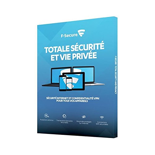 F-SECURE Sécurité Internet et VPN 1 an / 5 appareils - ATTACH - all platforms