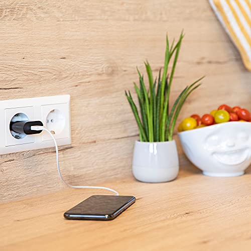 CHARGEUR SECTEUR 1 PORT USB Type-A 1,0 A NOIR
