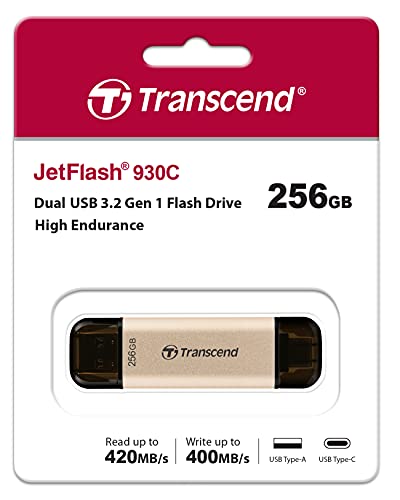 TRANSCEND JetFlash 930C USB 256Go USB 3.2 Type-C