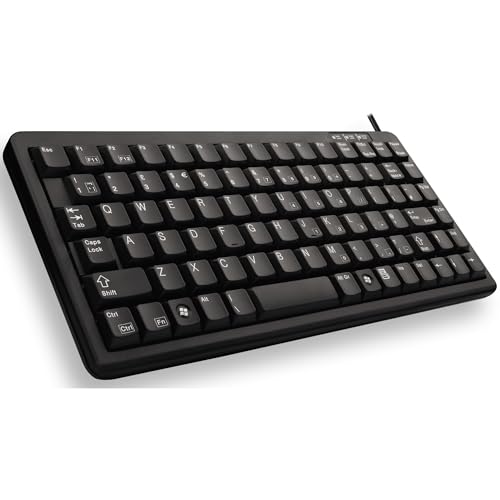 CHERRY Clavier compact G84-4100 USB/PS2 noir QWERTY (US)