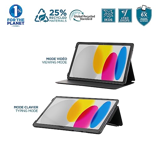 MOBILIS Coque RE.LIFE pour IPad 10,9" (10ème gén) - Noir