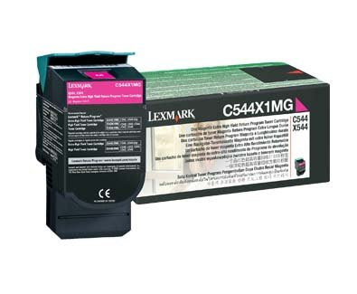 Toner LEXMARK C544X1MG C544/X544 - Magenta