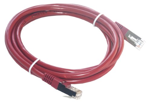 MCL Cordon de brassage RJ45 CAT 5e F/UTP - 50cm Rouge