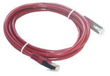 MCL Cordon de brassage RJ45 CAT 5e F/UTP - 50cm Rouge