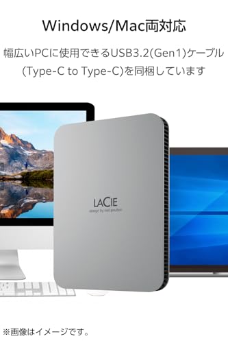 LaCie Mob Drive 2TB USB 3.1 C