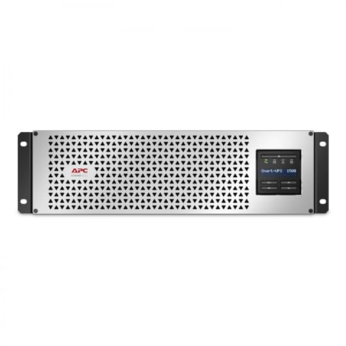 APC Smart-UPS Li-Ion 1500VA Short Depth with SmartConnect UPS Rack AC 230V 1.35 kW 1500VA 1-phase RS-232 USB oc 6 3U