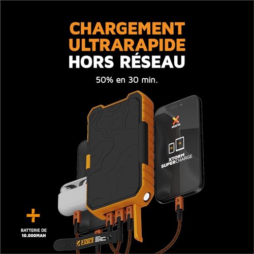 XTORM Powerbank solaire XR203 10.000 mAh
