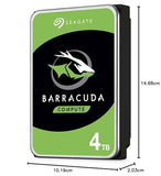 DD 3.5   SATA III SEAGATE BarraCuda 3.5   - 4To