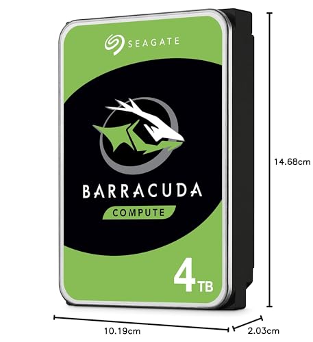 HDD BarraCuda 4TB 3.5"5.4K SATA