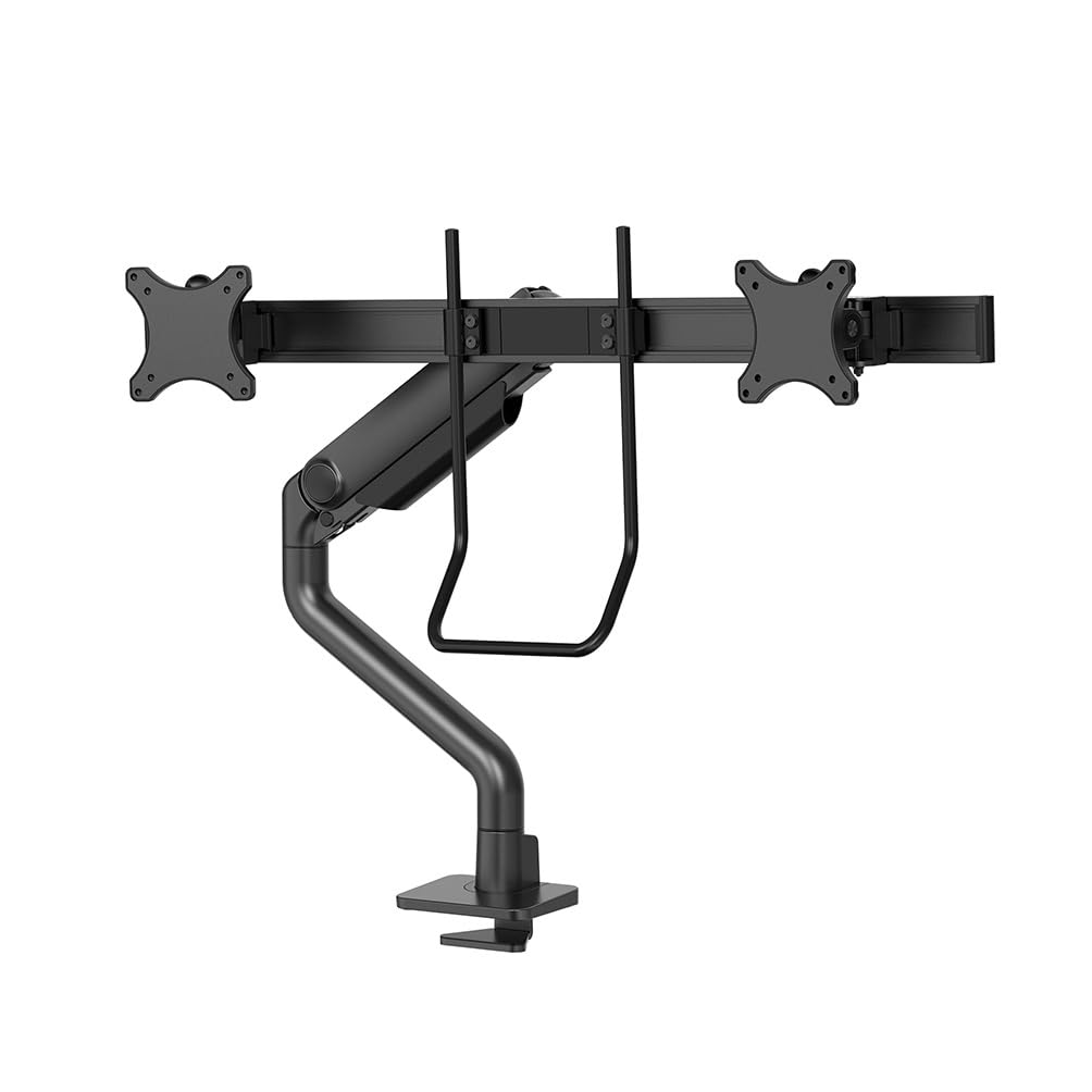 NEOMOUNTS DS75S-950BL2 Support décran à fixer 17-32p - ressort à gaz - Topfix - arrêt 180