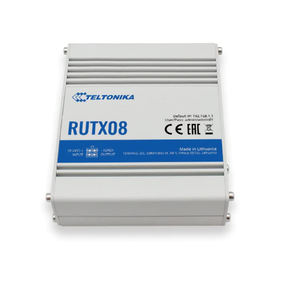 TELTONIKA NETWORKS RUTX08 Ethernet router