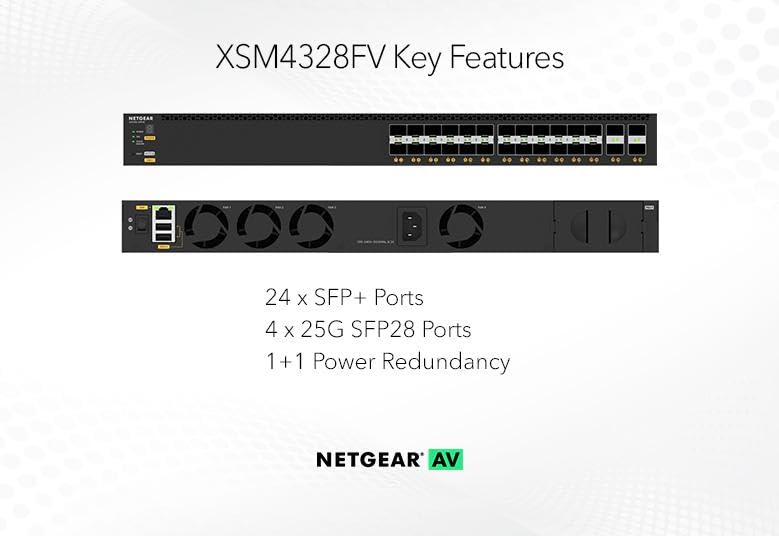 NETGEAR 28PT M4350-24F4V Managed Switch