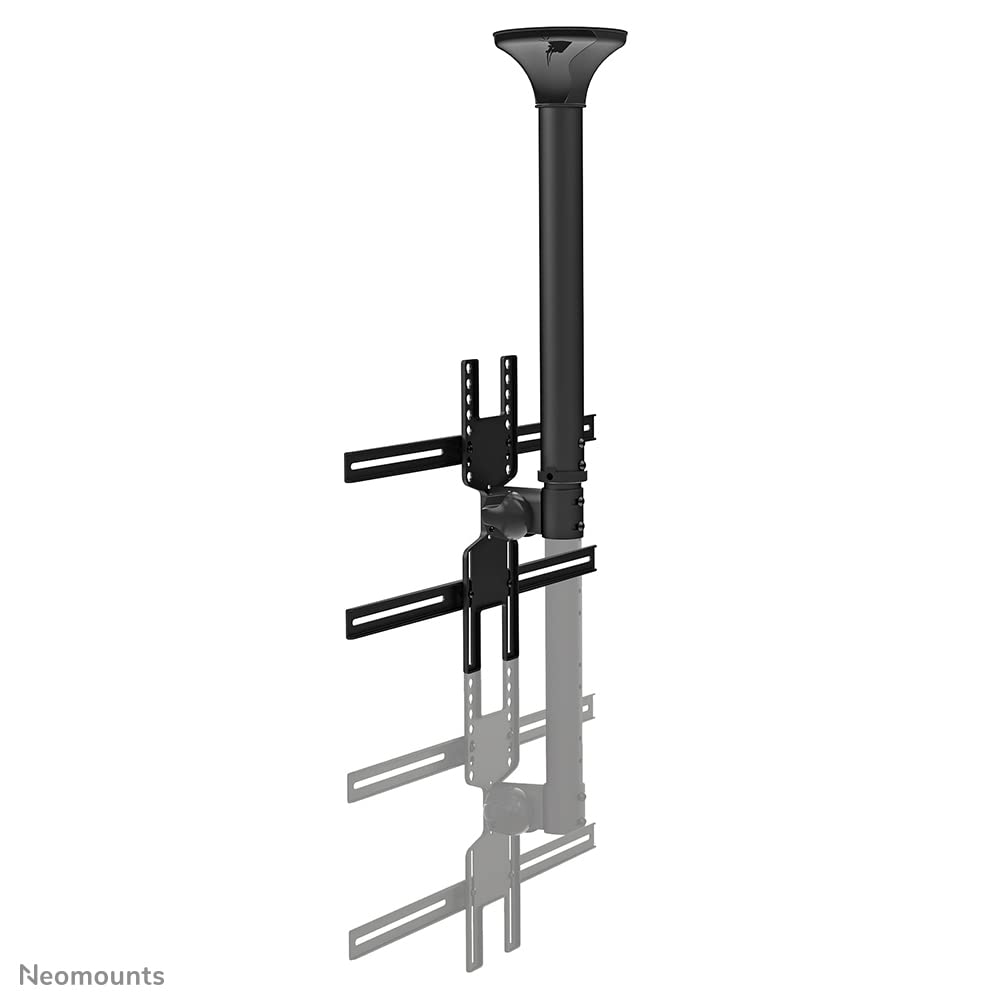 NEOMOUNTS FPMA-C400BLACK Support de plafond pour écran de 32-60p - h 64-104 cm
