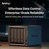 SYNOLOGY DS925+ DiskStation NAS Ryzen V1500B 4Go ECC SODIMM