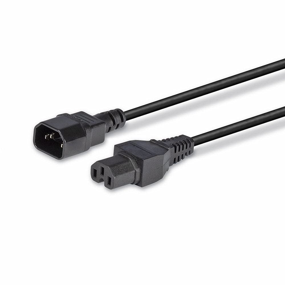 LINDY 2m IEC C14 to IEC C15 Extension Cable
