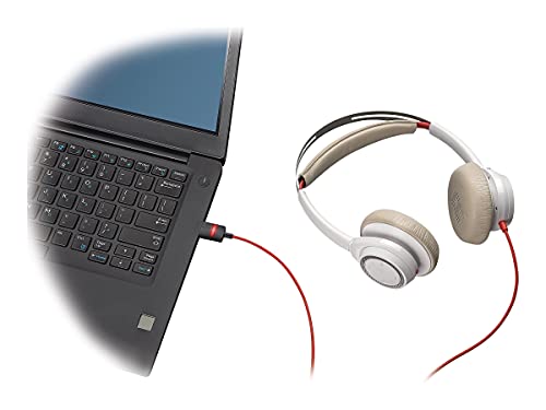 POLY Blackwire 7225 Micro Casque sans perche USB-A Blanc