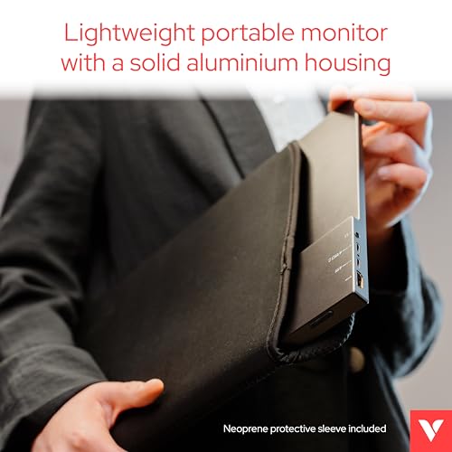 VERBATIM PMT-15 PORTABLE TOUCHSCREEN MONITOR 15.6p FULL HD 1080P METAL HOUSING WCF (P)