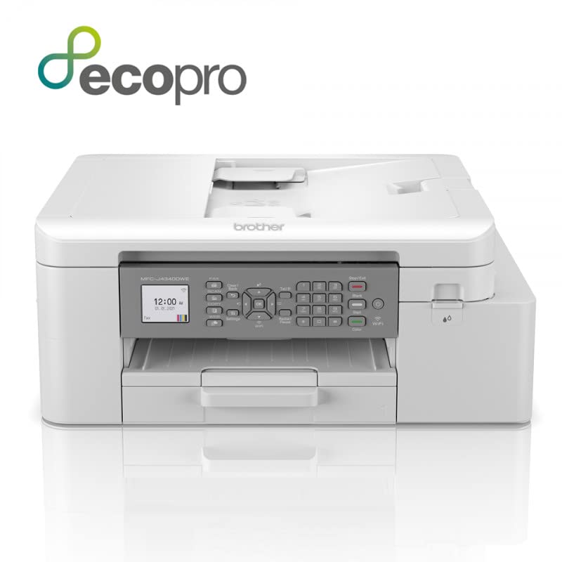 BROTHER MFCJ4340DWE ECOPRO Inkjet Multifunction Printer 4in1 20/19ppm 1200x2400dpi (P)