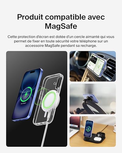 BELKIN Magnetic Protective Case - iPhone 16 - Clear