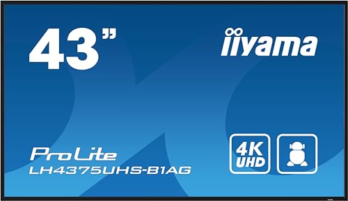 IIYAMA- Afficheur professionnel 43" LH4375UHS-B1AG