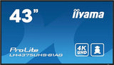 IIYAMA- Afficheur professionnel 43   LH4375UHS-B1AG