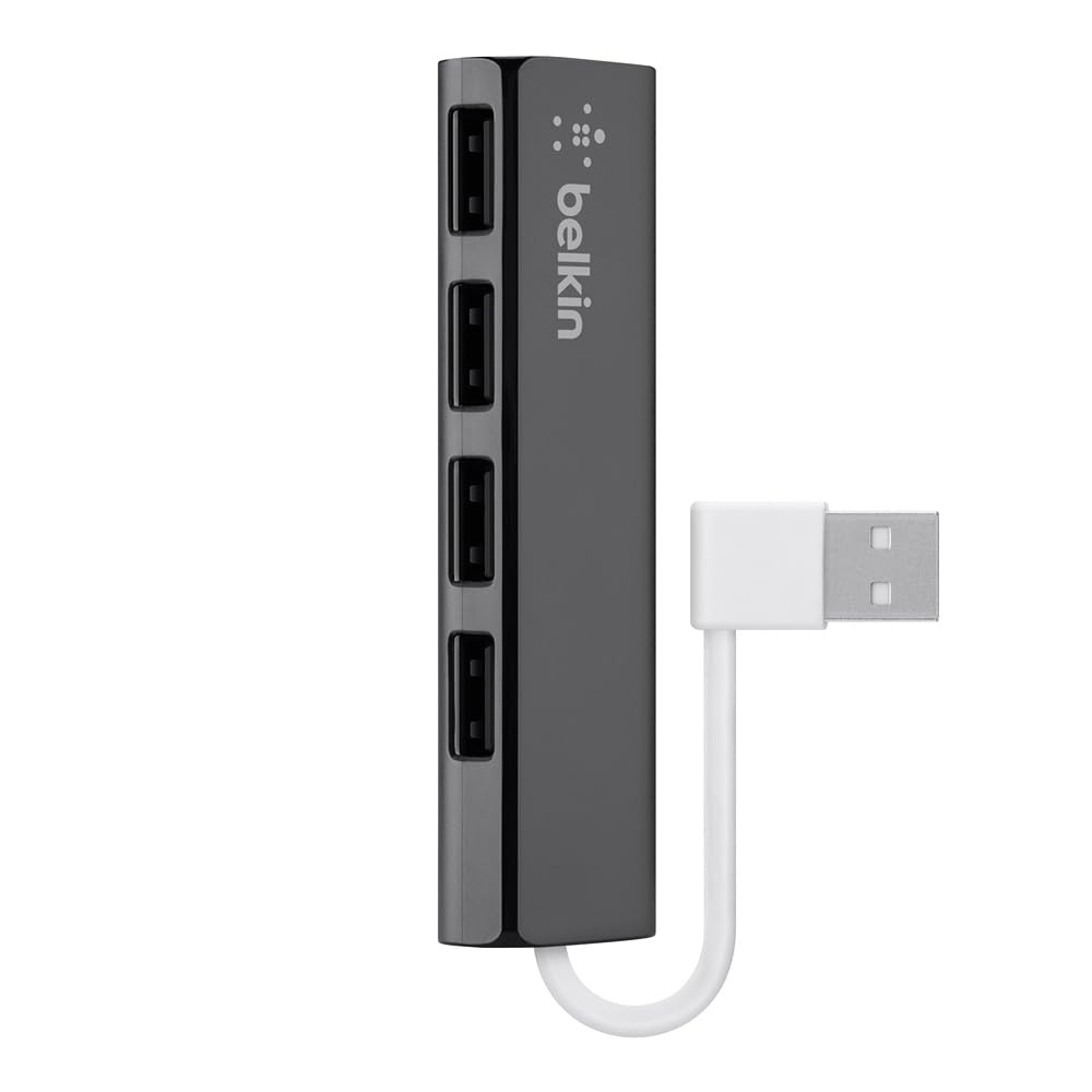 BELKIN Hub de Voyage 4 Ports USB 2.0 Noir