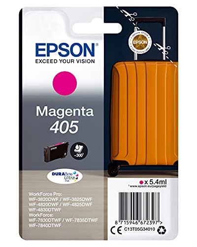 EPSON 2LB Singlepack Magenta 405 DURABrite Ultra Ink w/s