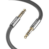 LINDY Cromo Line Audio Cable Stereo 3.5mm-3.5mm M-M 1m anthrazit