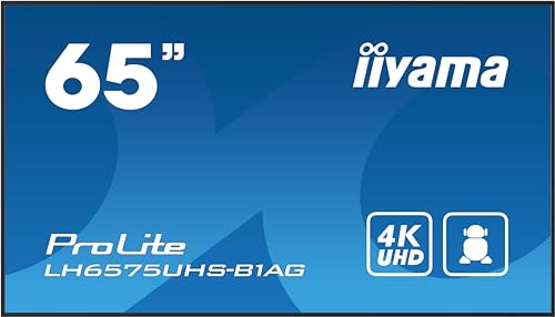IIYAMA- Afficheur professionnel 65" LH6575UHS-B1AG