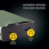 INTENSO Powerbank F20000 Power Delivery vert