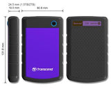 DD EXT. 2.5   TRANSCEND StoreJet 25H3 Antichoc - 2To Violet