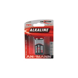 ANSMANN Piles alcalines 1515-0000 6LR61 / E blister de 1