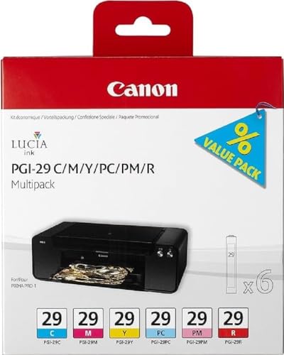 Cartouche CANON 4873B005 PGI-29 - 6 couleurs