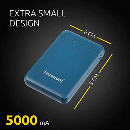 INTENSO PowerBank XS5000 USB / Type-C -5000 mAh pétrole