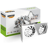 INNO3D GeForce RTX4060 Ti Twin X2 OC 8Go GDDR6 White