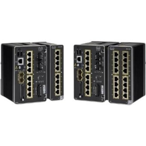 CISCO IE3300 with 8 GE PoE+ and 2 GE SFP Modular Network Essentials