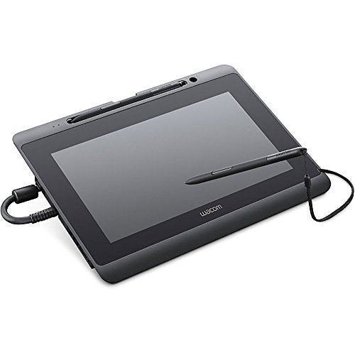 WACOM Tablette de signature avec écran LCD 10" + Stylet - HDMI - USB - Noir