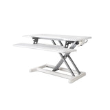 BAKKERELKHUISEN Support bureau assis-debout Riser 2 Blanc