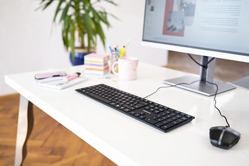 CHERRY Clavier KC 6000 SLIM USB noir
