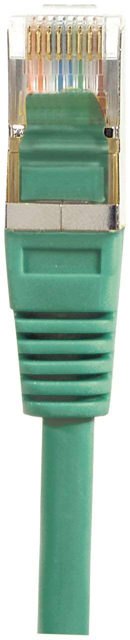 Cordon RJ45 catégorie 6 F/UTP vert - 50 m