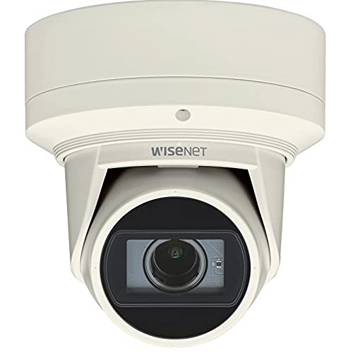 Wisenet Q network IR outdoor vandal flateye camera, 5MP