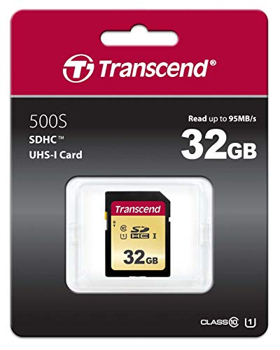 TRANSCEND Carte SDHC UHSI 500S Class 10 32 Go