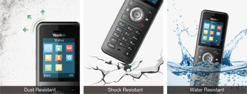 Yealink DECT W59R combiné de téléphone sans-fil dect Noir