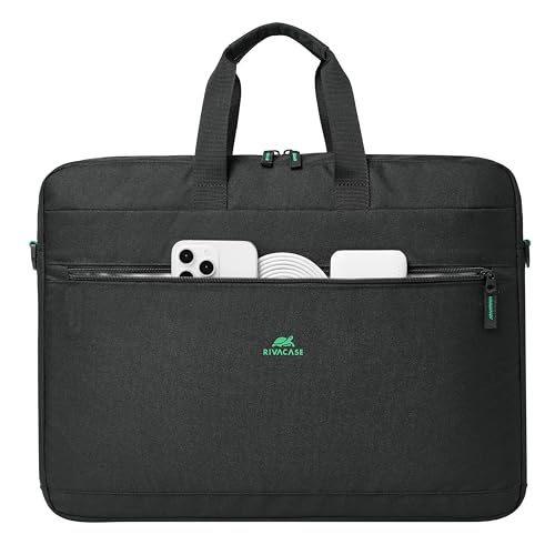 Sacoche fine bandoulière 17,3" Polyester ECO
